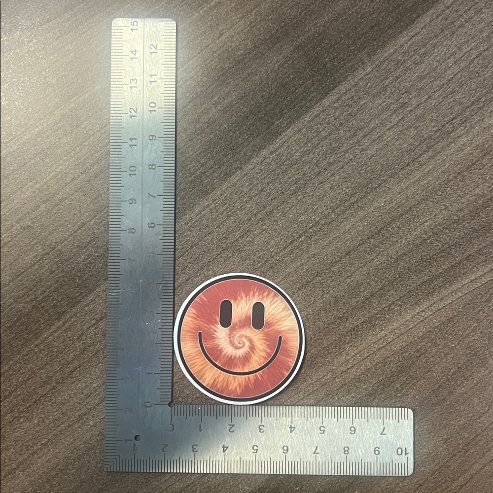 4/$10 Smiley Face Sticker - Picture 2 of 2